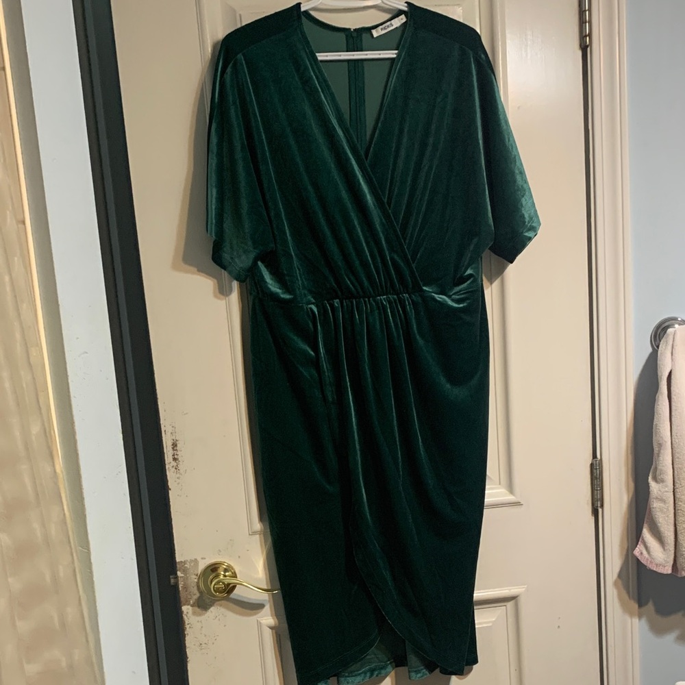 Ricki's Green Velvet Dress